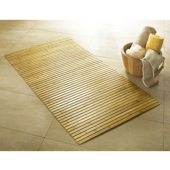 Bamboo Bathroom Mat Wooden Shower Mat Victorian Plumbing