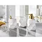 Kleine Wolke Golden Crackle Tumbler - White Profile Large Image