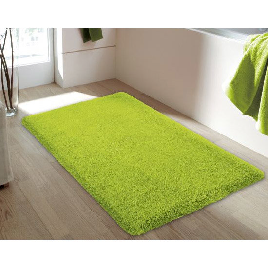 Kleine Wolke - Kansas Cotton Bath Mat - Green - Various Size Options Profile Large Image