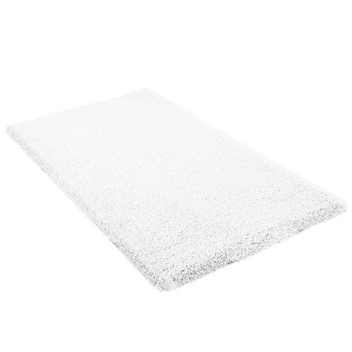 Kleine Wolke Kansas Cotton Bath Mat White Various Size Options at