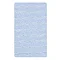 Kleine Wolke - Medina Organic Cotton Bath Mat - Light Blue - Various Size Options Profile Large Imag
