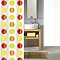 Kleine Wolke - Point Polyester Shower Curtain - W1800 x H2000 - Mulitcoloured Large Image