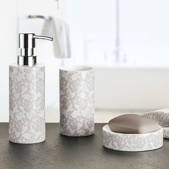 Kleine Wolke Spitze Porcelain Soap Dispenser - 5848-146-854 Profile Large Image
