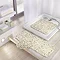 Kleine Wolke Stepstone PVC Shower Mat 550 x 550mm - Nature  Profile Large Image