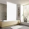 Kleine Wolke - Vinyl White Shower Roller Blind W1340 x H2400mm (Parts A+B) Large Image