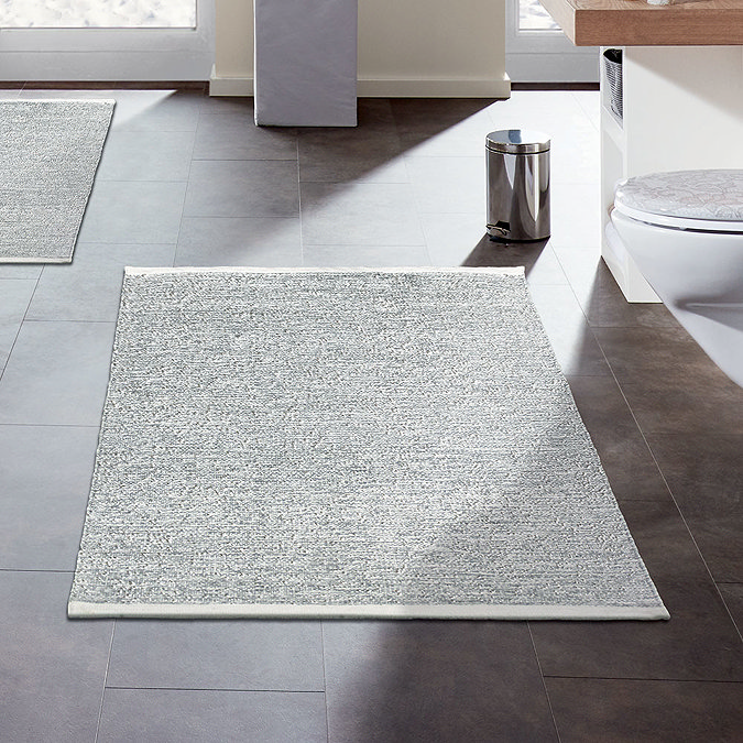 Kleine Wolke Wien Bath Rug Silvergrey - 4074-146-519  Profile Large Image