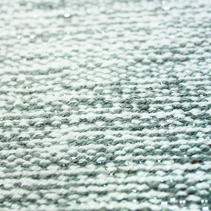 Kleine Wolke Wien Bath Rug Silvergrey - 4074-146-519 Feature Large Image