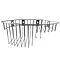 KLUDI RAK Wire Sponge Basket - Chrome - RAK21038 Large Image