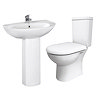Premier Knedlington 4 Piece 1TH Bathroom Suite  Profile Large Image