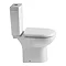 Knedlington Short Projection Cloakroom Toilet with Seat Profile Large Image