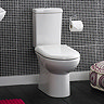 Knedlington Short Projection Cloakroom Toilet with Seat Standard Large Image