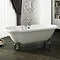 Duke Traditional Roll Top Bath - 1760mm Profile Large Image