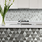 Kolmio Hexagon Grey Tiles - 200 x 240mm