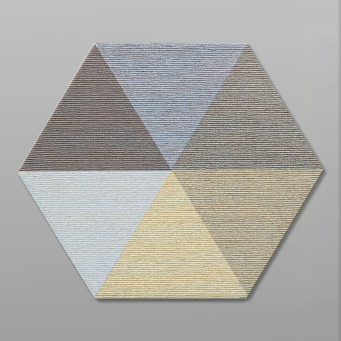 Kolmio Hexagon Multicolour Tiles - 200 x 240mm