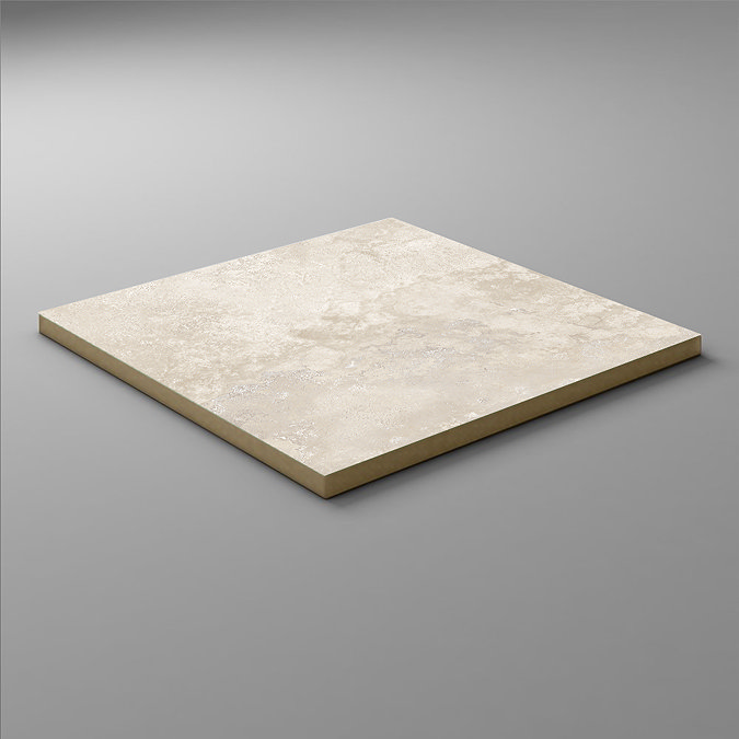 Kolyma Beige Stone Effect Wall and Floor Tiles - 600 x 600mm