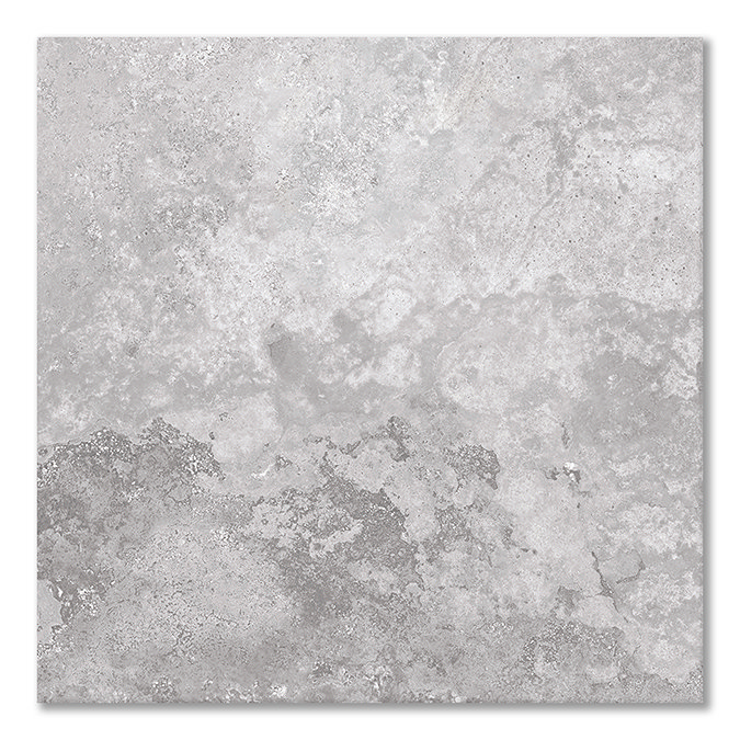Kolyma Grey Stone Effect Wall and Floor Tiles - 600 x 600mm