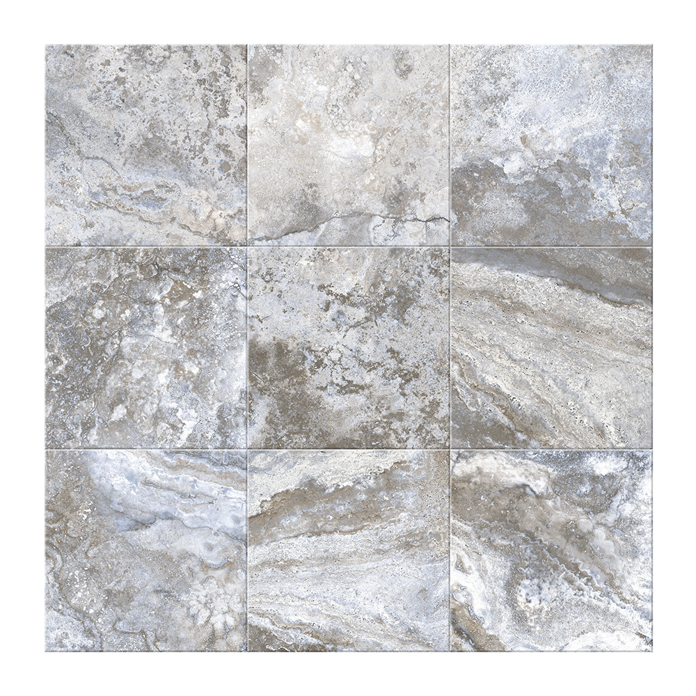 Kolyma Mix Stone Effect Wall and Floor Tiles 600 x 600mm