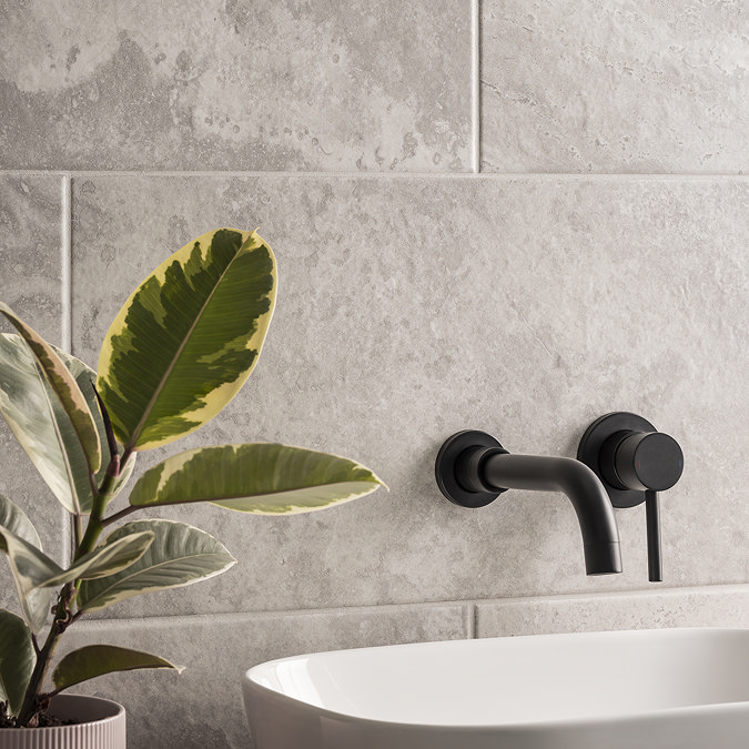 Kolyma Perla Grey Stone Effect Wall and Floor Tiles - 300 x 600mm
