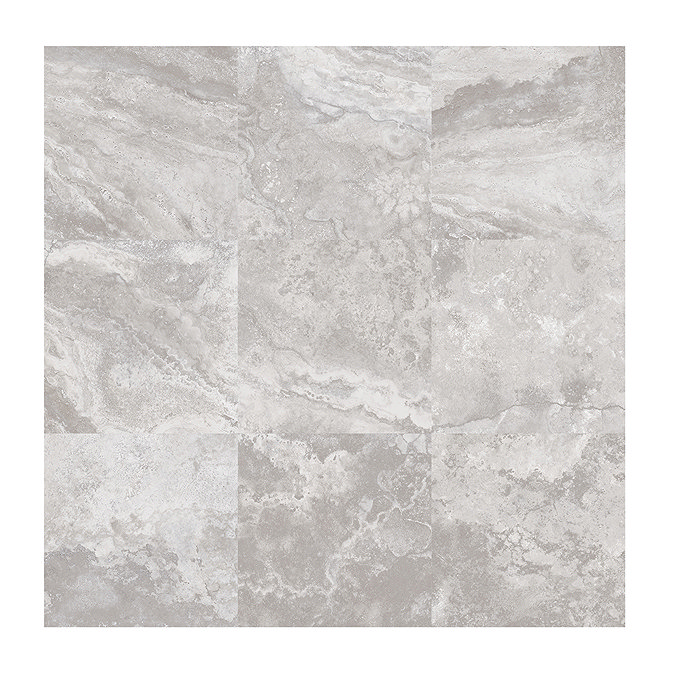 Kolyma Perla Grey Stone Effect Wall and Floor Tiles - 600 x 600mm
