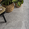 Kolyma Perla Grey Stone Effect Wall and Floor Tiles - 600 x 600mm