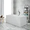 Kubic Modern Free Standing Bathroom Suite  Standard Large Image