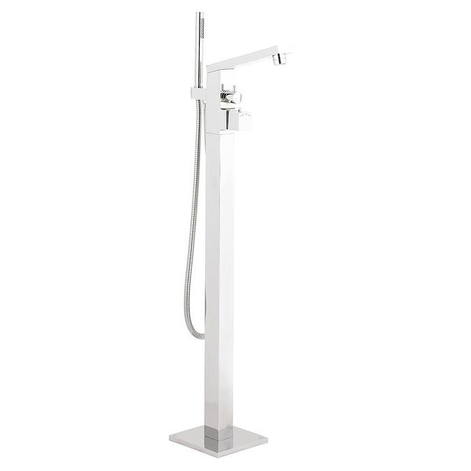 Hudson Reed Kubix Freestanding Thermostatic Bath Shower Mixer - PA332 Large Image