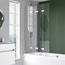 KUDOS Inspire 6mm Four Panel In-Fold Bathscreen Large Image