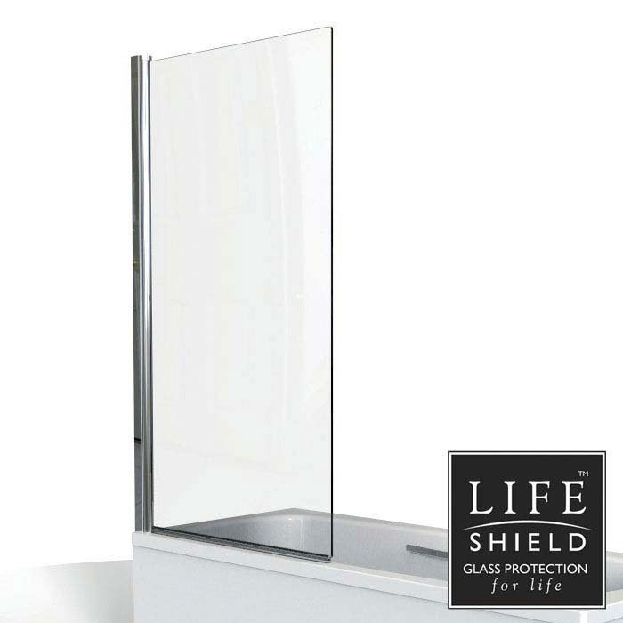 KUDOS Inspire 6mm Single Panel Bath Screen Standard Large Image