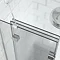 KUDOS Inspire 6mm Three Panel In-Fold Bathscreen  In Bathroom Large Image