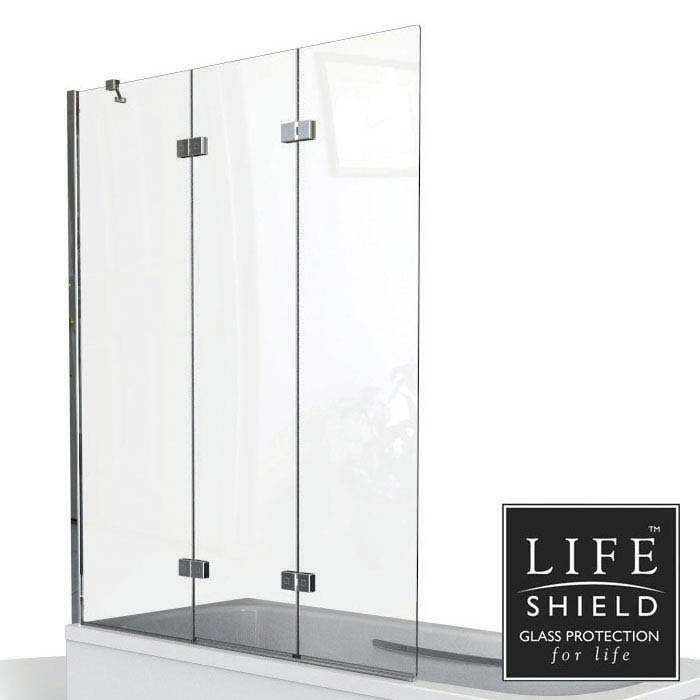 KUDOS Inspire 6mm Three Panel In-Fold Bathscreen  additional Large Image