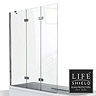 KUDOS Inspire 6mm Three Panel In-Fold Bathscreen  additional Large Image