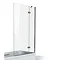 KUDOS Inspire 6mm Two Panel Out-Swing Bathscreen (Right Hand) Large Image