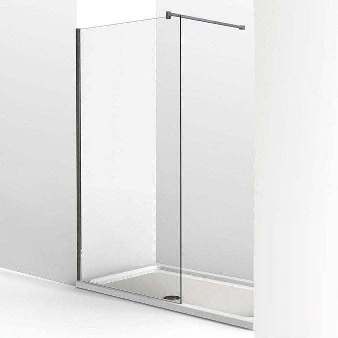 KUDOS Ultimate2 1500 x 900mm 8mm Glass Recess Shower Enclosure + Tray Large Image