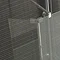Kudos RH Ultimate2 300mm 8mm Glass Hinged Deflector Panel - Chrome Large Image