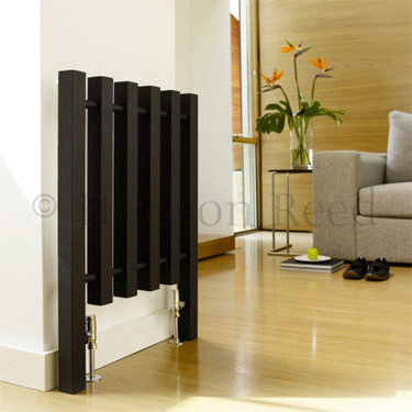 Hudson Reed Kwai Designer Radiator - Anthracite - HLA57 Profile Large Image