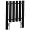 Hudson Reed Kwai Designer Radiator - Anthracite - HLA57 Large Image