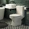 Kyoto Cloakroom Suite (450 Counter Top Basin + Close Coupled Toilet) Large Image