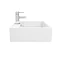 Kyoto Large Rectangular 600 x 460mm 1TH Wall Hung Basin  additional Large Image