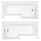 L-Shaped 1700 Complete Bathroom Package Feature Large Image