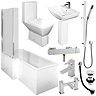 L-Shaped 1700 Complete Bathroom Package Large Image