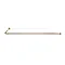 L-Shaped Shower Curtain Rail - 1.25" Tube - Gold - 2 Size Options Large Image