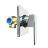Lago Modern Concealed Manual Shower Valve - Chrome  Profile Large Image