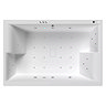 Laguna 18 Jet Hydrotherapy Whirlpool Inset Spa Bath with Light – Super Deep 1800 x 1200 Two-Person