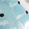 Laguna Whirlpool Spa 12 Jet Round Double Ended Bath - Matt Black Jets