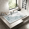 Laguna Whirlpool Spa 18 Jet 1800 x 1200 Super Deep Two-Person Inset Bath - Matt Black Jets