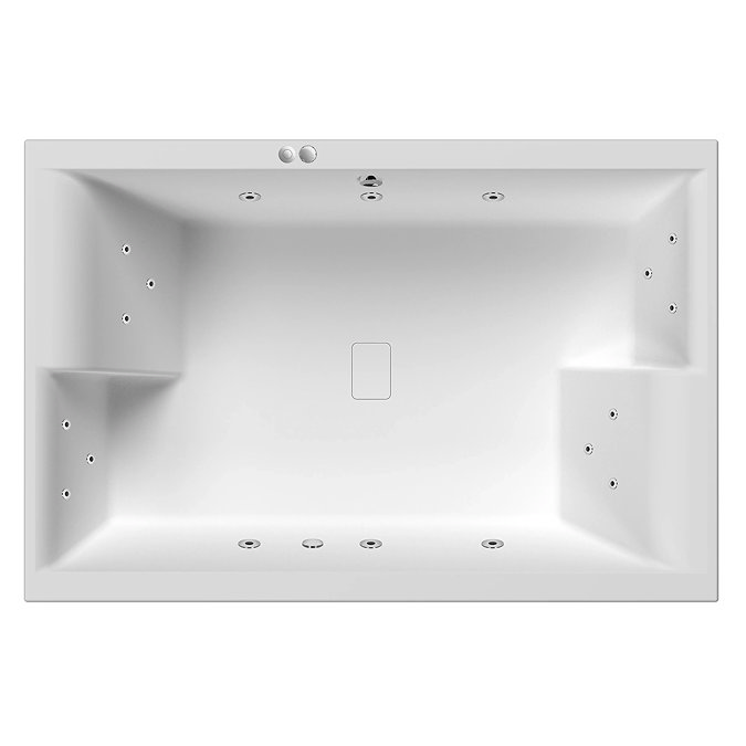 Laguna Whirlpool Spa 18 Jet 1800 x 1200 Super Deep Two-Person Inset Bath