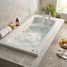 Laguna Whirlpool Spa 6 Jet Art Deco Square Single Ended Bath