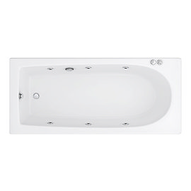 Laguna Whirlpool Spa 6 Jet Round Single Ended Bath Large Image