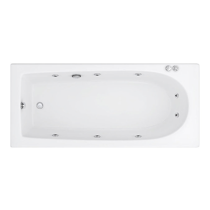 Laguna Whirlpool Spa 8 Jet Round Single Ended Bath Large Image