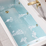 Laguna Whirlpool Spa 8 Jet Square Single Ended Bath - Brushed Brass Jets